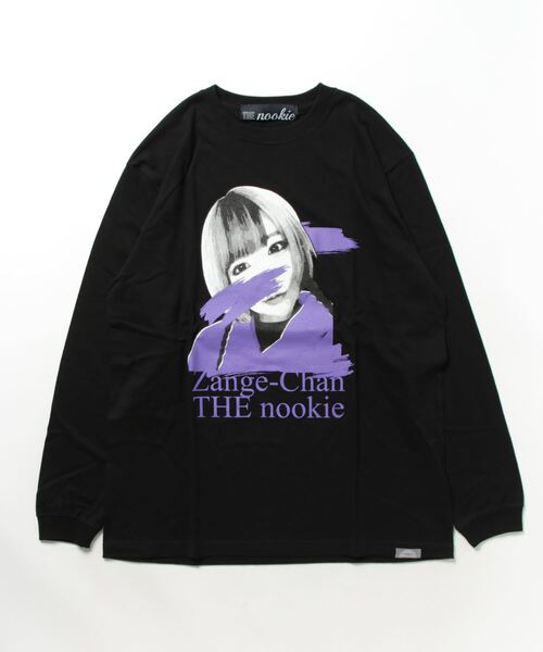 THE Nookie(ザヌーキー)の「/THE nookie PR/ZANGECHAN L/STEE(Tシャツ/カットソー・メンズ・ブラック/ホワイト・LARGE/MEDIUM)」の1枚目の写真