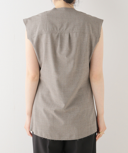 セール】【GABRIELA COLL GARMENTS】 LORO PIANA SLEEVE ブラウス