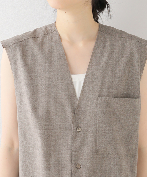 セール】【GABRIELA COLL GARMENTS】 LORO PIANA SLEEVE ブラウス