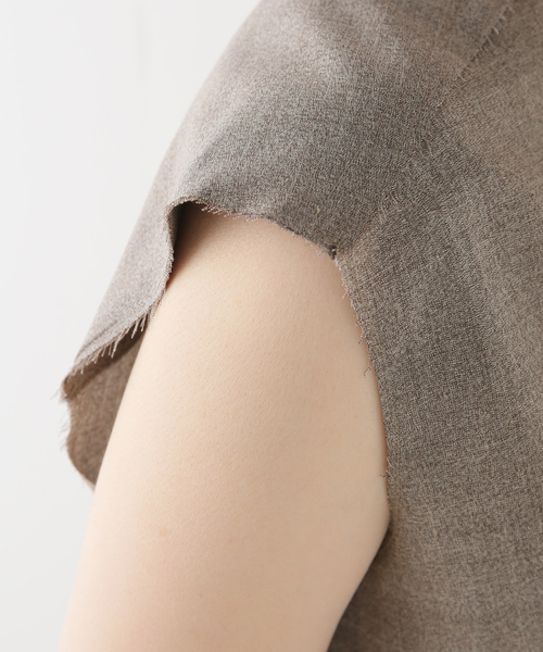セール】【GABRIELA COLL GARMENTS】 LORO PIANA SLEEVE ブラウス