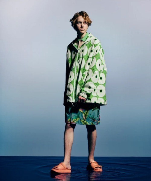 GANRYU(ガンリュウ)の「FUMITO GANRYU/フミト ガンリュウ/2 WAY SAILING JACKET(その他アウター・メンズ・ブラック/グリーン・2)」の1枚目の写真