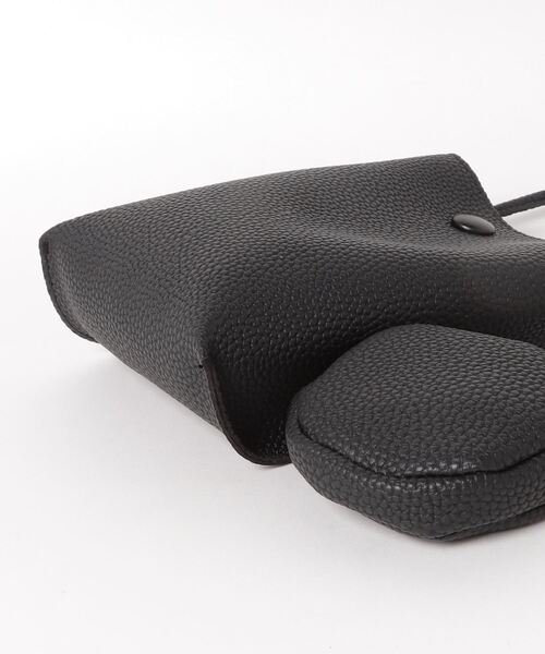 COMMON WARE（コモンウェアー）の「EM:AT CREATION ポーチ付きミニショルダー　軽量（ショルダーバッグ・レディース・ブラック/グレイッシュベージュ/アイボリー/ブルー/ピンク・FREE）」の7枚目の写真