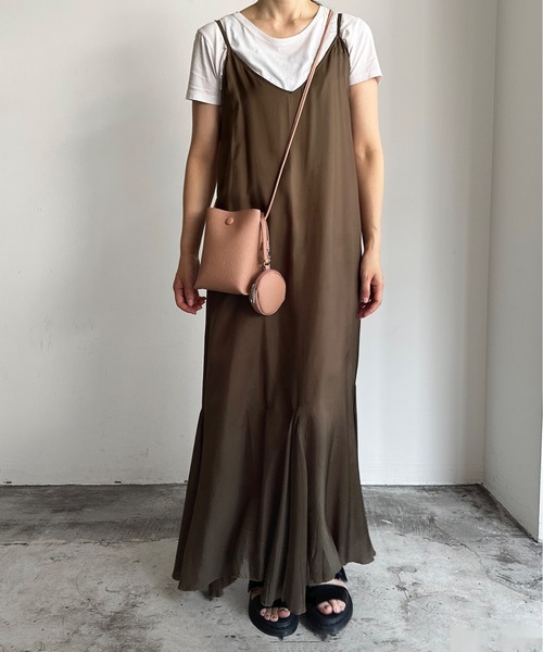 COMMON WARE（コモンウェアー）の「EM:AT CREATION ポーチ付きミニショルダー　軽量（ショルダーバッグ・レディース・ブラック/グレイッシュベージュ/アイボリー/ブルー/ピンク・FREE）」の11枚目の写真