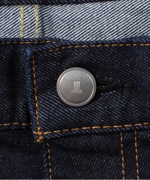 LANVIN en Bleu（ランバンオンブルー）の「【Made in JAPAN(岡山)】11ozワンウォッシュ スキニーストレッチデニム（デニムパンツ・メンズ・ダークインディゴブルー・46/48/50/52）」の9枚目の写真