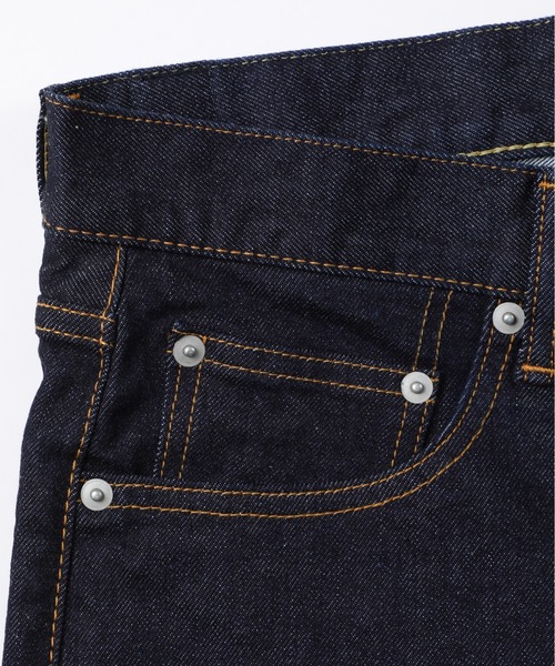 LANVIN en Bleu（ランバンオンブルー）の「【Made in JAPAN(岡山)】11ozワンウォッシュ スキニーストレッチデニム（デニムパンツ・メンズ・ダークインディゴブルー・46/48/50/52）」の10枚目の写真