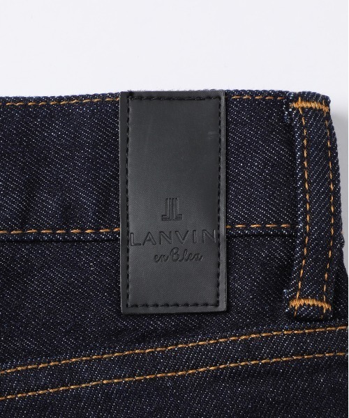 LANVIN en Bleu（ランバンオンブルー）の「【Made in JAPAN(岡山)】11ozワンウォッシュ スキニーストレッチデニム（デニムパンツ・メンズ・ダークインディゴブルー・46/48/50/52）」の11枚目の写真