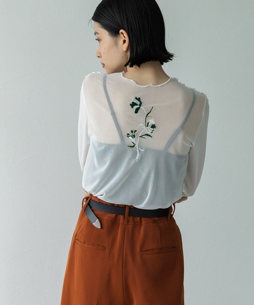 HARE 2WAY シシュウシャツ HARE（ハレ）の「2WAYシシュウブラウス(HARE)（シャツ/ブラウス