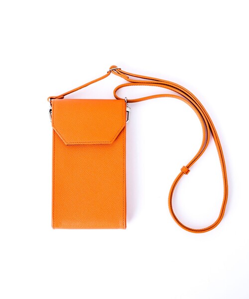 SONNE（ゾンネ）の「【SONNE/ゾンネ】SOX023 SMARTPHONE SHOULDER（ショルダーバッグ・メンズ・ライトグレー/ネイビー/オレンジ/ブラック・FREE）」の5枚目の写真