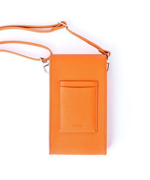 SONNE（ゾンネ）の「【SONNE/ゾンネ】SOX023 SMARTPHONE SHOULDER（ショルダーバッグ・メンズ・ライトグレー/ネイビー/オレンジ/ブラック・FREE）」の8枚目の写真