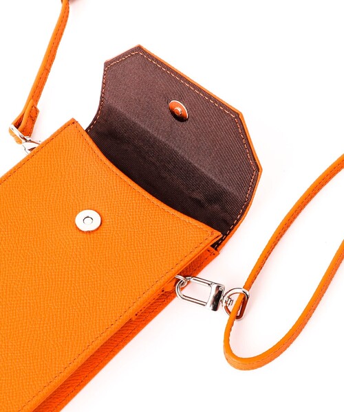 SONNE（ゾンネ）の「【SONNE/ゾンネ】SOX023 SMARTPHONE SHOULDER（ショルダーバッグ・メンズ・ライトグレー/ネイビー/オレンジ/ブラック・FREE）」の11枚目の写真