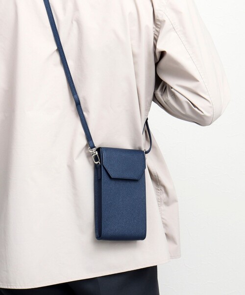 SONNE（ゾンネ）の「【SONNE/ゾンネ】SOX023 SMARTPHONE SHOULDER（ショルダーバッグ・メンズ・ライトグレー/ネイビー/オレンジ/ブラック・FREE）」の21枚目の写真