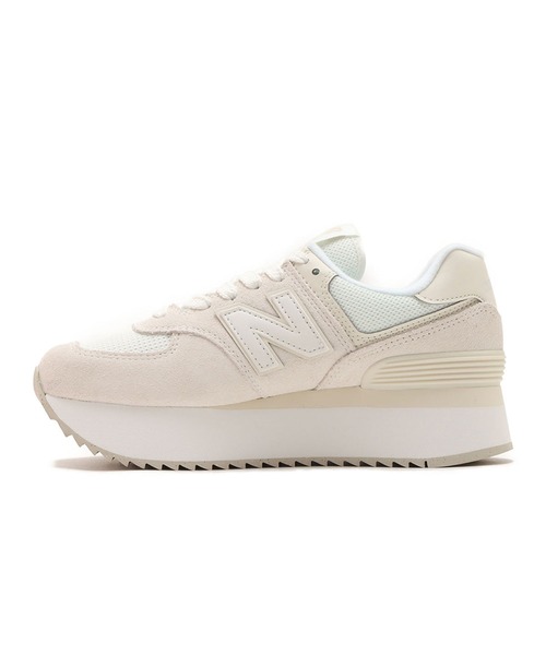 スニーカー New Balance WL574ZSM BEIGE 22-23cm レディース 【NEW BALANCE】 ニューバランス WL574ZSM(B) WL574Z
