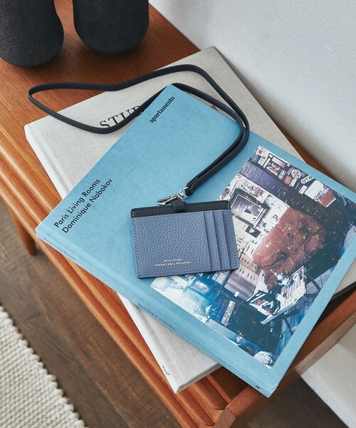 シボ レザーライク ID ホルダー（パスケース）｜green label relaxing