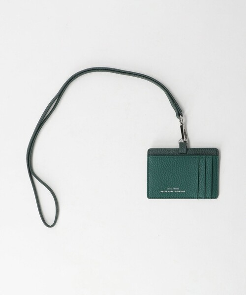 シボ レザーライク ID ホルダー（パスケース）｜green label