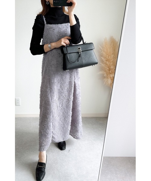 【MARCHESA NOTTE】 クロッケジャカード ミディワンピース MARCHESA NOTTE クロッケジャカード ミディワンピース ワン