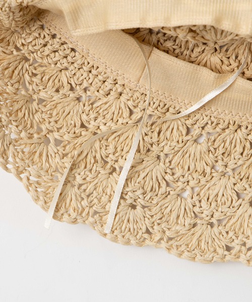 WEGO（ウィゴー）の「WEGO/雑材ハット（キャップ・レディース・ベージュ・FREE）」の4枚目の写真