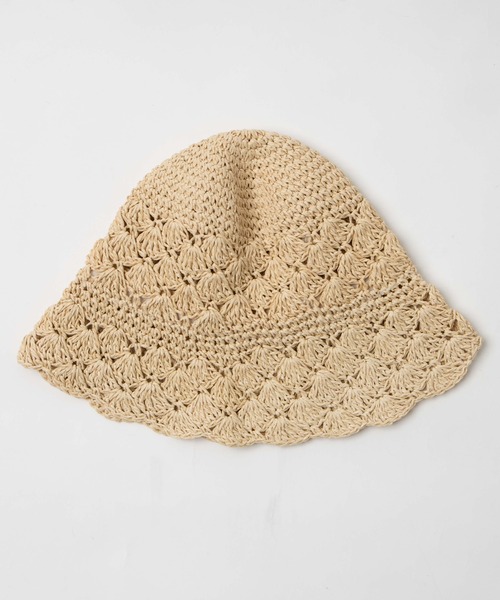 WEGO（ウィゴー）の「WEGO/雑材ハット（キャップ・レディース・ベージュ・FREE）」の6枚目の写真