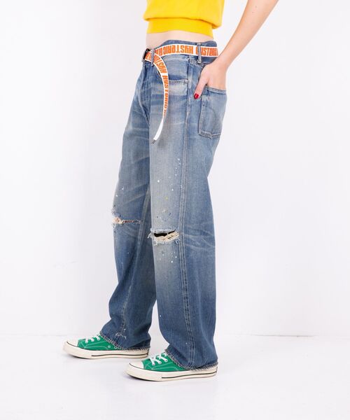 ヒステリックグラマー ロゴジャガード テープベルト【新品　未使用】 HYSTERIC GLAMOUR - ロゴジャガード テープベルト | Tempt