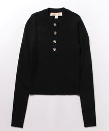 MICHAEL KORS - MICHAEL KORS ニット セーター クルーネック 長袖 ウール XS 赤 MICHAEL KORS - MICHAEL KORS ニット セーター クルーネック