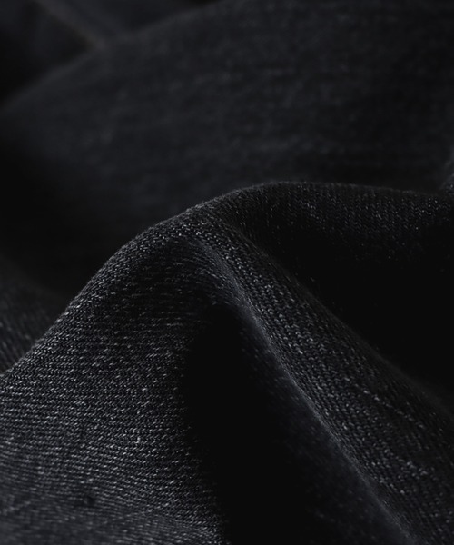 antiqua(アンティカ)の「ワイドデニムパンツ(デニムパンツ・レディース・インディゴブルー/ブラック・M/S/L)」の19枚目の写真