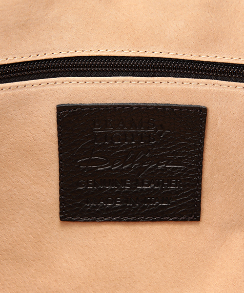 【お取り置き】DELL'GA×BEAMS LIGHTS レザートートバッグ BEAMS LIGHTS Men's（ビームスライツ メンズ）の「DELL'GA×BEAMS