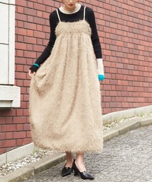 Settimissimo | フェザーカットジャガードビスチェワンピース(ワンピース)