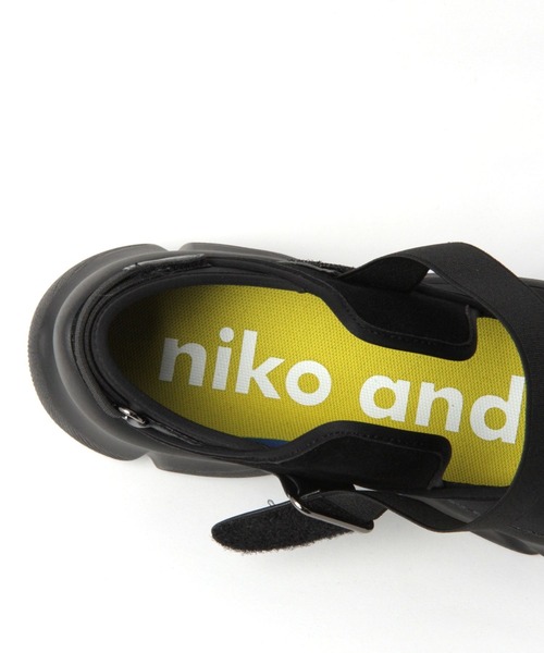 niko and...(ニコアンド)の「オリジナルベルト切り替えスニーカー(スニーカー・レディース・ブラック/キャメル・LARGE/MEDIUM/SMALL)」の14枚目の写真