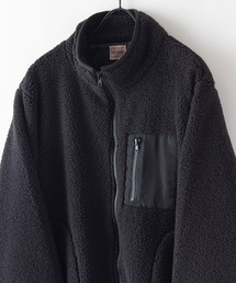 【OUTDOOR PRODUCTS/アウトドアプロダクツ】スタンドカラー ボアブルゾン もこもこ