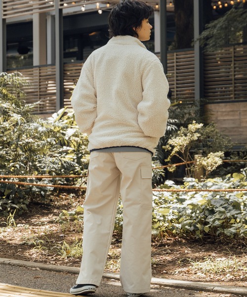 OUTDOOR PRODUCTS(アウトドアプロダクツ)の「【OUTDOOR PRODUCTS/アウトドアプロダクツ】スタンドカラー ボアブルゾン もこもこ(ブルゾン・レディース・ブラウン/ブラック/アイボリー/ベージュ・FREE)」の21枚目の写真