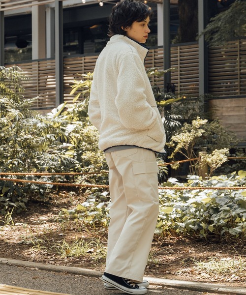 OUTDOOR PRODUCTS(アウトドアプロダクツ)の「【OUTDOOR PRODUCTS/アウトドアプロダクツ】スタンドカラー ボアブルゾン もこもこ(ブルゾン・レディース・ブラウン/ブラック/アイボリー/ベージュ・FREE)」の22枚目の写真