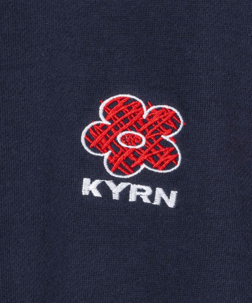 kaoyorinakami(カオヨリナカミ)の「flower logo sweat / フラワーロゴスウェット(スウェット・メンズ・ネイビー/ベージュ/グレー・X-SMALL/X-LARGE/MEDIUM/LARGE/SMALL)」の11枚目の写真
