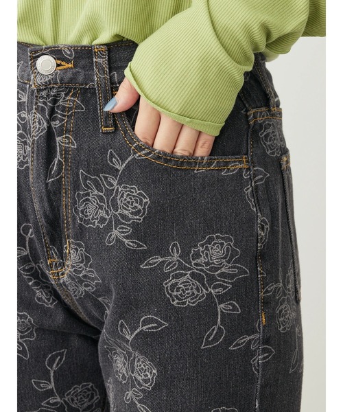 Green Parks（グリーンパークス）の「・Double Flags フラワー抜染