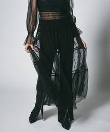 AULA（アウラ）の「【AULA】センタージップフレアパンツ（その他パンツ）」