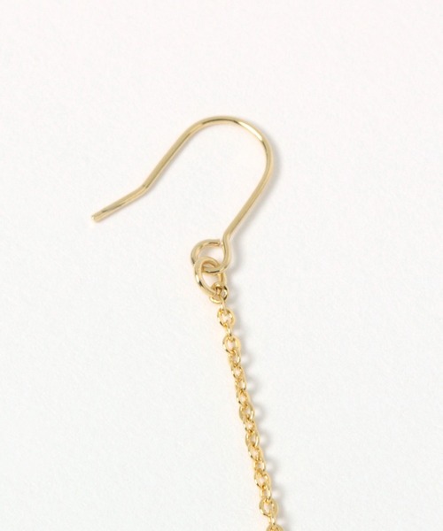 studio CLIP(スタディオクリップ)の「【daily CLIP】チェーンビーズピアス(ピアス(両耳用)・レディース・その他1/その他2・FREE)」の3枚目の写真