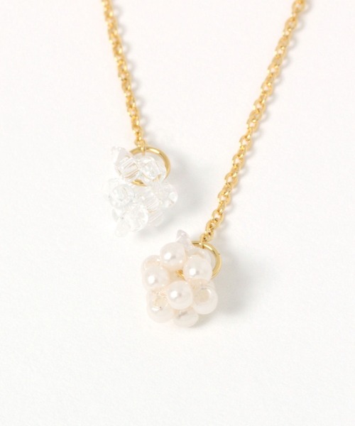 studio CLIP(スタディオクリップ)の「【daily CLIP】チェーンビーズピアス(ピアス(両耳用)・レディース・その他1/その他2・FREE)」の4枚目の写真