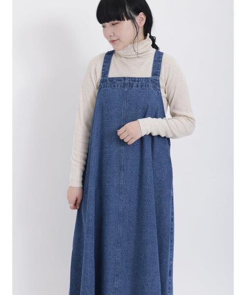 Samansa Mos2（サマンサ モスモス）の「【マシンウォッシャブル】リブタートルネックニット（ニット/セーター・レディース・オフホワイト/チャコールグレー/ベージュ/キナリ・F）」の8枚目の写真