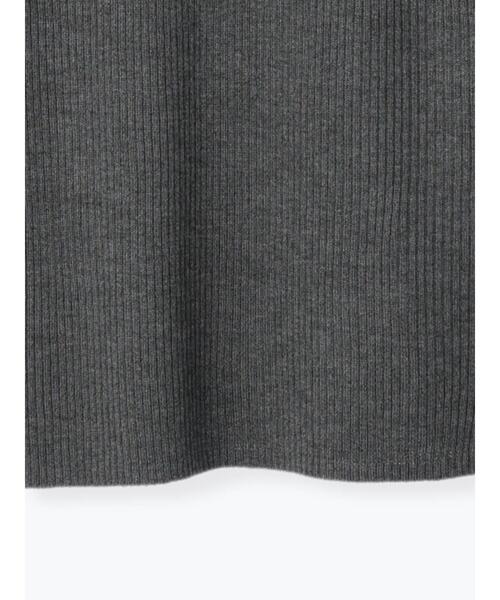 Samansa Mos2（サマンサ モスモス）の「【マシンウォッシャブル】リブタートルネックニット（ニット/セーター・レディース・オフホワイト/チャコールグレー/ベージュ/キナリ・F）」の21枚目の写真