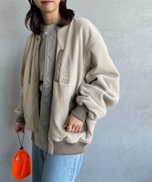 【WEB限定】[CHUMS/チャムス] リサイクルチャムリー リバーシブルフリースジャケット