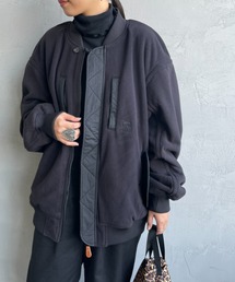 【WEB限定】[CHUMS/チャムス] リサイクルチャムリー リバーシブルフリースジャケット