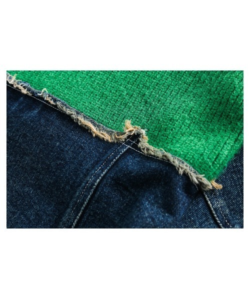 mushwear(マッシュウェア)の「異素材デニムジャケット(デニムジャケット・メンズ・インディゴブルー・X-LARGE/LARGE/MEDIUM)」の16枚目の写真
