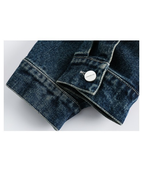 mushwear(マッシュウェア)の「異素材デニムジャケット(デニムジャケット・メンズ・インディゴブルー・X-LARGE/LARGE/MEDIUM)」の17枚目の写真