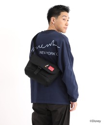 Manhattan Portage | Nylon Messenger Bag JRS Flap Zipper Pocket / Mickey Mouse(メッセンジャーバッグ)
