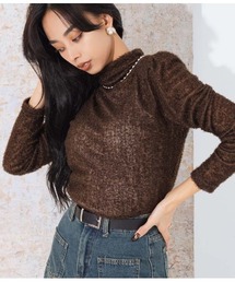 LATINA（ラティーナ）の「プードルタッチ ハイネック ニット セーター 長袖（ニット/セーター）」