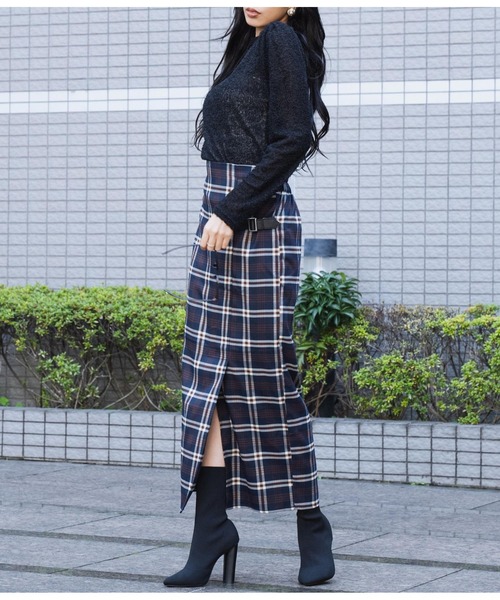 LATINA（ラティーナ）の「プードルタッチ ハイネック ニット セーター 長袖（ニット/セーター・レディース・ブラウン/ホワイト/ブラック・FREE）」の16枚目の写真