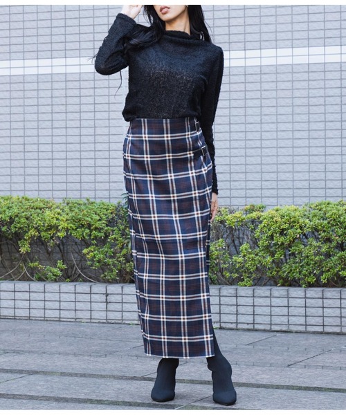 LATINA（ラティーナ）の「プードルタッチ ハイネック ニット セーター 長袖（ニット/セーター・レディース・ブラウン/ホワイト/ブラック・FREE）」の17枚目の写真