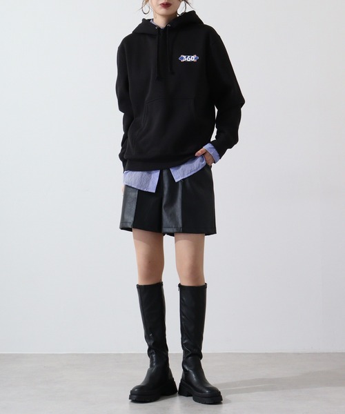 FUNALIVE（ファンアライブ）の「360° SPORTSWEAR パーカー（パーカー・メンズ・ブラック/グレー・XL/L/M）」の9枚目の写真