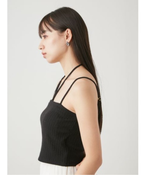 SNIDEL（スナイデル）の「バリエストラップインナー（キャミソール・レディース・ラベンダー/アイボリー/ブラック・FREE）」の8枚目の写真