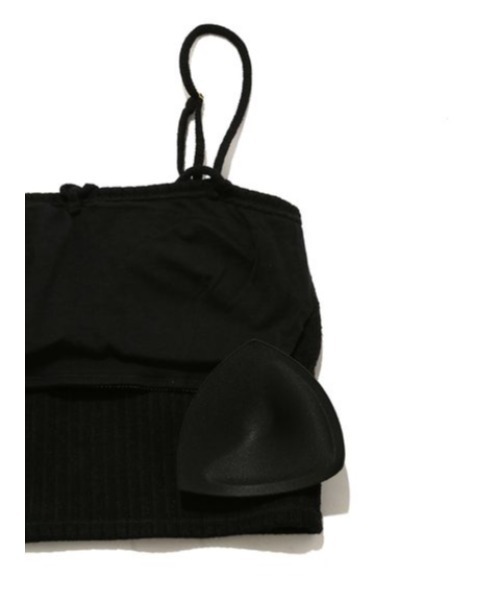 SNIDEL（スナイデル）の「バリエストラップインナー（キャミソール・レディース・ラベンダー/アイボリー/ブラック・FREE）」の10枚目の写真