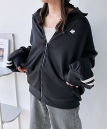 ◎ワンポイント刺繍ロゴ サイドライントラックジャケット【UNISEX ITEM】
