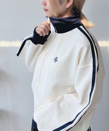 AS KNOW AS plus | ◎ワンポイント刺繍ロゴ サイドライントラックジャケット(ジャージ)